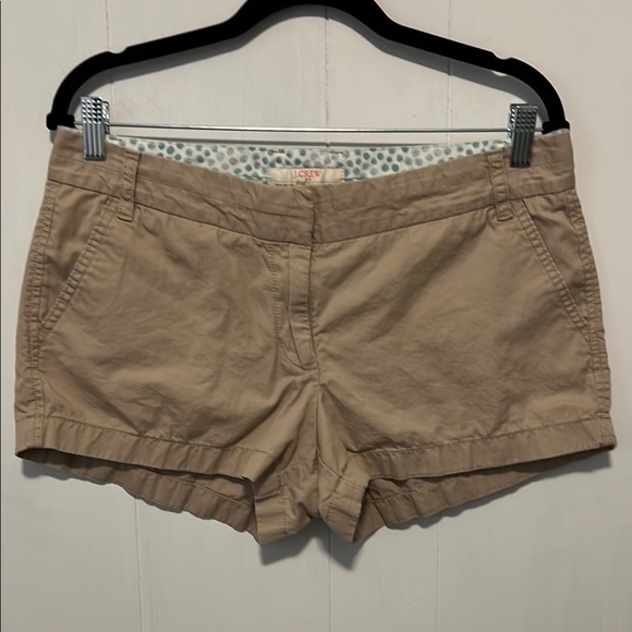 J. Crew Broken In Chino Shorts Relaxed Cotton Style - Picture 1 of 3